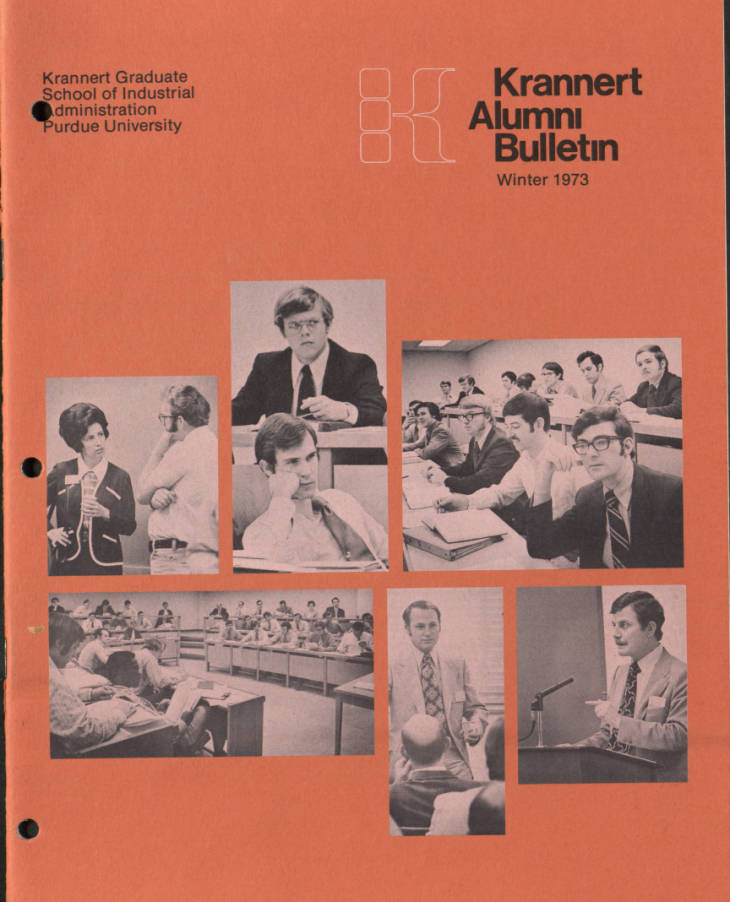 Krannert alumni bulletin, winter 1973